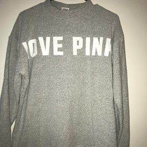 Victoria's Secret Pink Comfy Terry Cloth Sweater